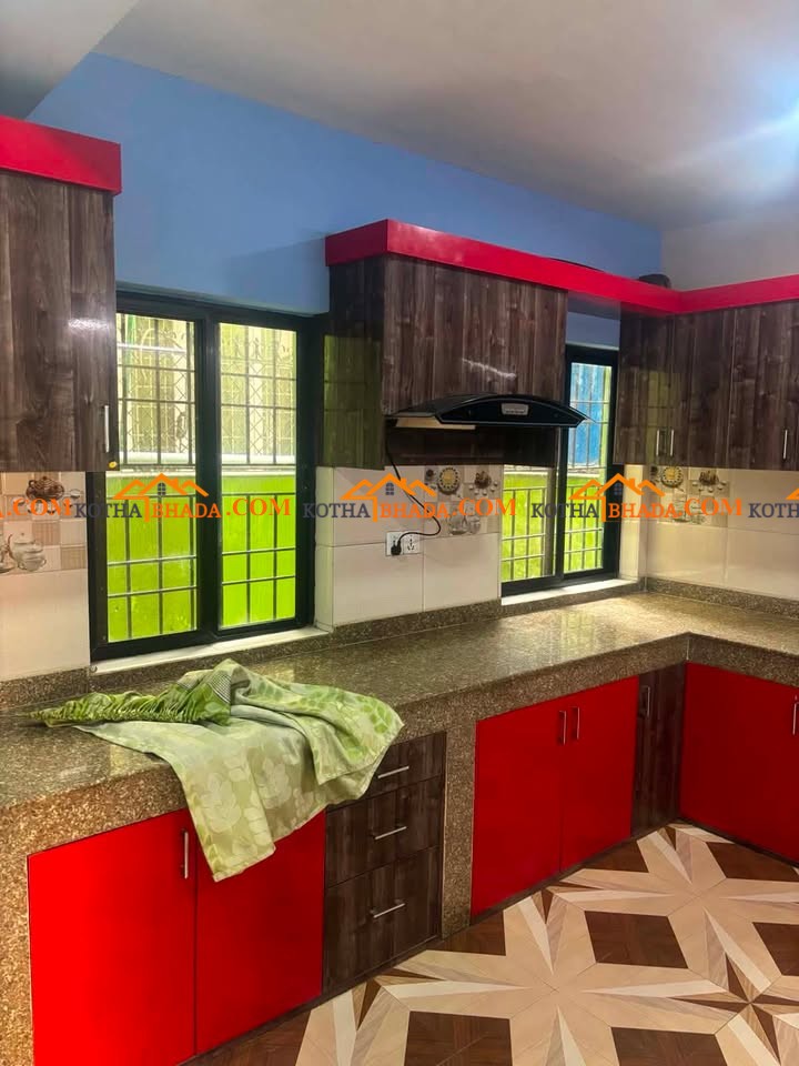 4 rooms modern flat on rent in Bagdole, Lalitpur